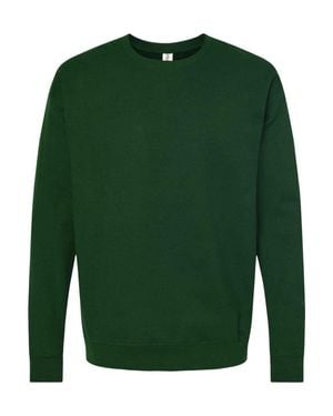 Tultex Fleece Crewneck Sweatshirt - Green