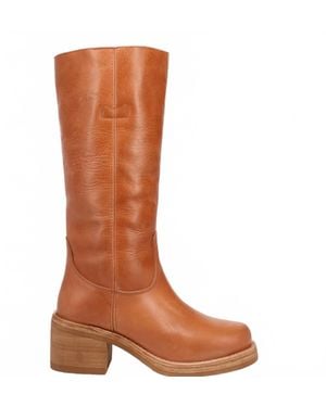 Dingo Vagabond Leather Boot - Brown