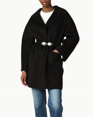 Ba&sh Kara Short Coat - Black