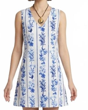 Anna Cate Kaylor Mini Dress - Blue
