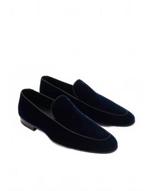 Magnanni Velvet Loafers - Blue