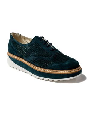 REV SHOES Liz Oxfords - Blue