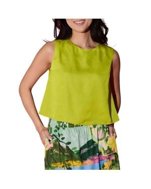 Alden Adair Peyton Sleeveless Top - Green