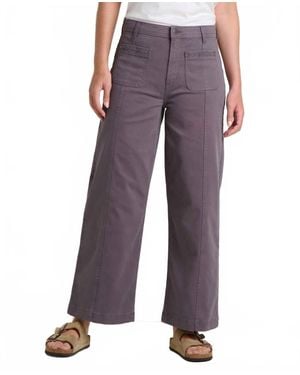 Toad & Co. Linden Wide Leg Pants - Purple