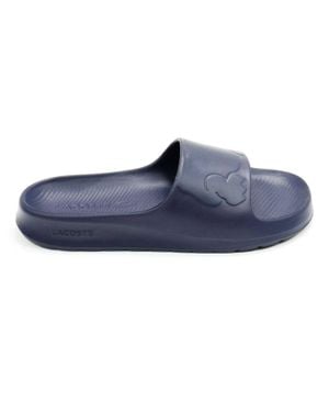 Lacoste Croco 2.0 Slide Sandals - Blue