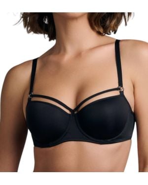 Marlies Dekkers Sale Space Odyssey Padded Balcony Bra - Black