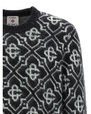 CASABLANCA Nylon Cardigan - Black