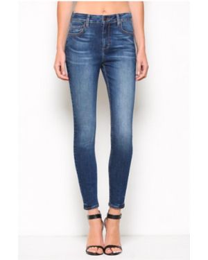 Hidden Jeans High Rise Skinny Jean - Blue