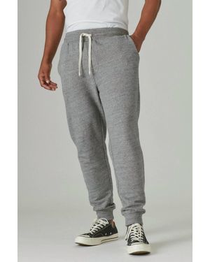 Lucky Brand Sueded Terry Sweatpants - Gray