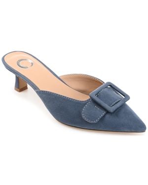 Journee Collection Collection Vianna Pump - Blue