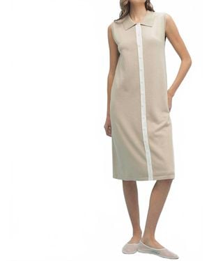 Wishlist Nautical Tank Midi Dress - White