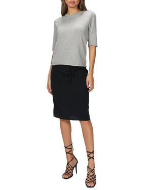 Harris Tapper Knitted Tee - Black