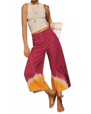 Vanessa Bruno Guaji Wide Leg Pants - Red