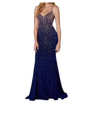 Amarra Poppy Gown - Blue