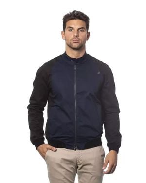Verri Cotton Bomber Jacket - Blue
