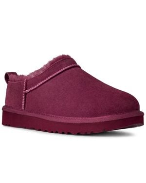 UGG Classic Micro 1173891-Btmg Slipper Burnt Slip On Zogg3672 - Red