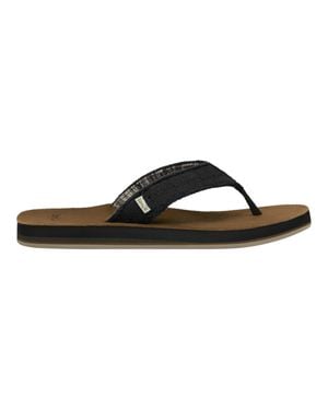 Sanuk Fraid Not Soft Top 1116736-Blk - Black
