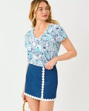 Lilly Pulitzer Michelina Mini Skort - Blue
