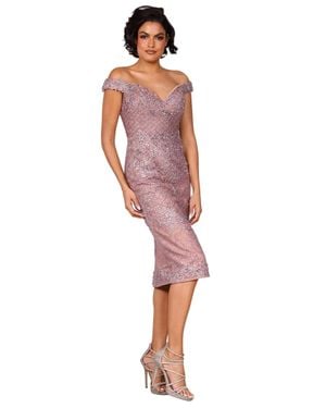 Terani Formal Cocktail Dress - Red