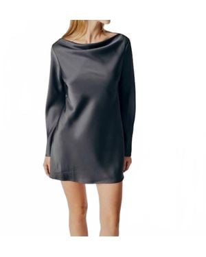 DELUC Ligustrum Mini Dress - Blue