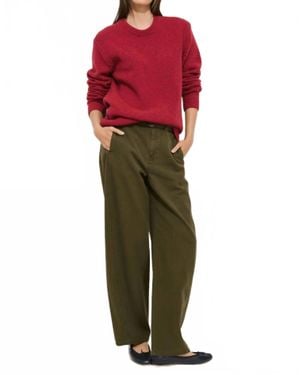 Alex Mill 9Th Street Pant - Red