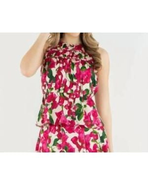 Emily Mccarthy Olivia Sleeveless Top - Pink