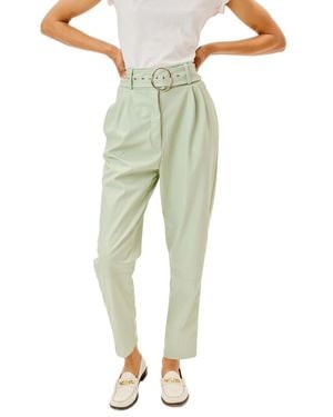 For Love & Lemons Talia Pant - Green