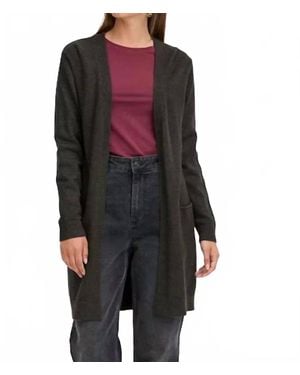 B.Young Nonnia Open Front Cardigan - Black