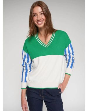Vilagallo Embroidered Golf Jersey Let's Par Tee - Green