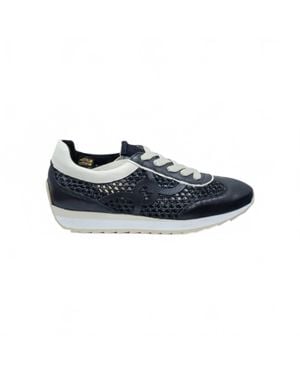 Softwaves Dakota Raffia Sneakers - Blue