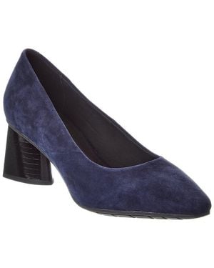 The Flexx Mirta Suede Pump - Blue