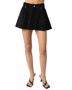 Olivaceous Selah Mini Skirt - Black