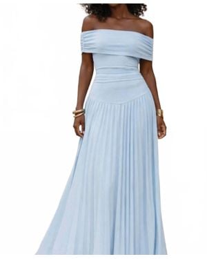 Nina Cheyenne Aria Serenity Maxi Dress - Blue