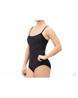 Eurotard Camisole Leotard W/Built-In Bra Ladies - Black