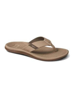 Reef Santa Ana Cj4017 Flip Flop Sand Leather Thong Sandals Jax1991 - Brown
