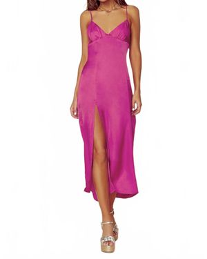 Blue Life Tessa Slip Midi Dress - Pink