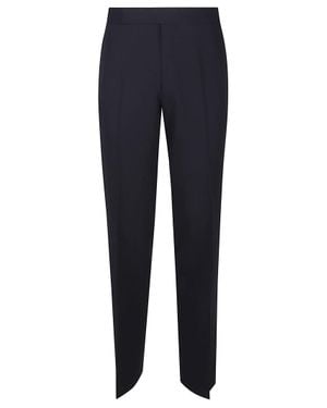 Lardini Virgin Wool Formal Pants - Blue