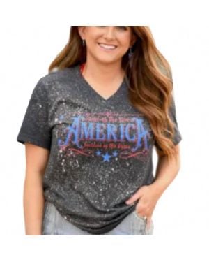 PPD Wholesale America Land Of The Free Tee - Gray