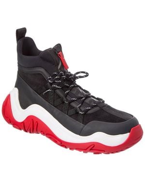Christian Louboutin Anapur Leather & Rubber Sneaker - Red