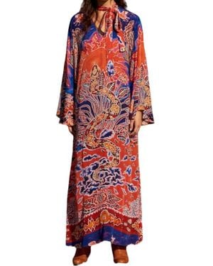 Carolina K Lena Kaftan - Red