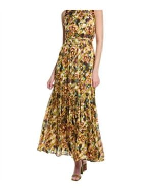 Marie Oliver Alice Chamomile Dress - Metallic