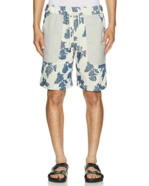 Oas Sail Contraste Nicola Terry Shorts - Blue