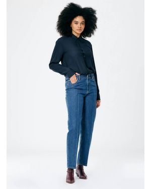 Tibi Denim Elfie Jeans - Blue