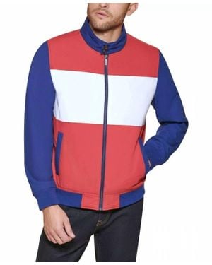 Club Room Baracuta Bomber Jacket - Blue