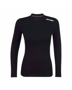 Ski-Doo Merino Base Layer Thermal Long Sleeve Top - Black