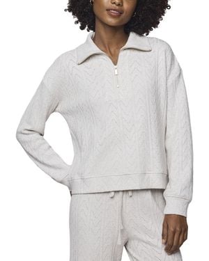 Splendid Sweatersoft 1/4-Zip - Gray