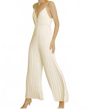 Storia Satin Jumpsuit - Natural