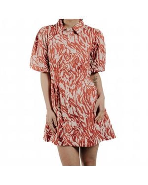LOVE THE LABEL Marta Mini Dress - Red