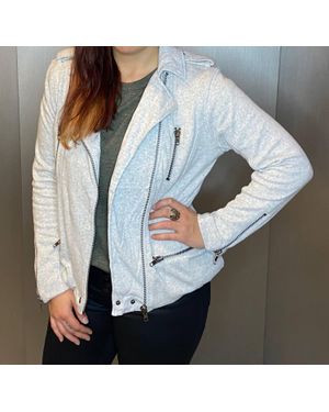Chaser Brand Cotton Moto Jacket - Blue