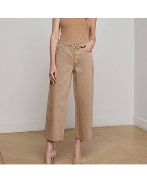 L'Agence Liora Cropped Jean - Natural
